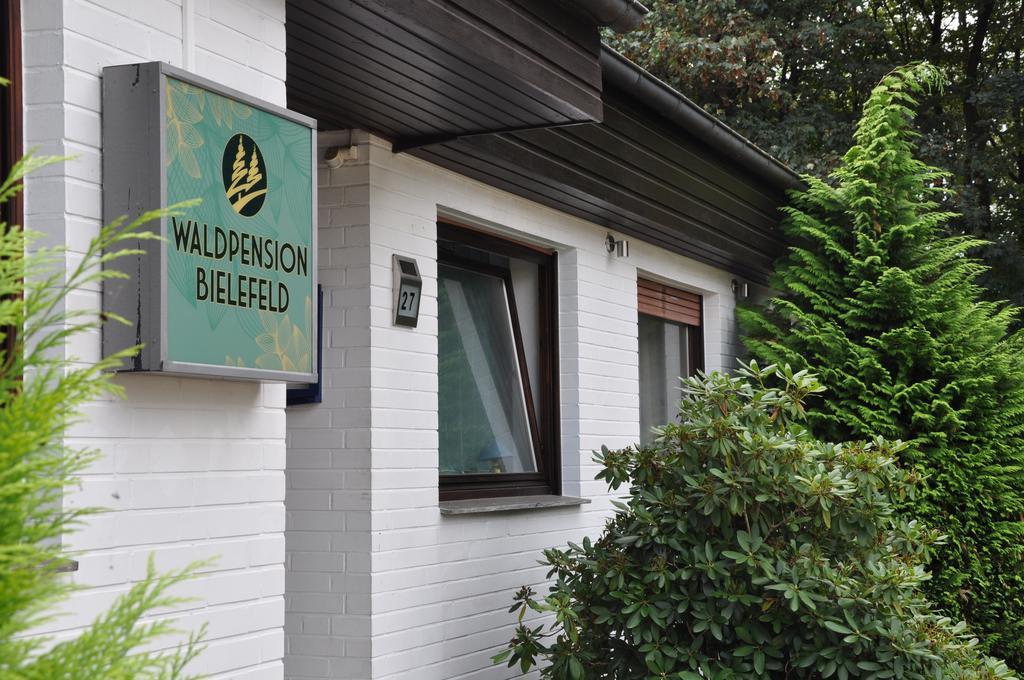 Waldpension Bielefeld Bagian luar foto
